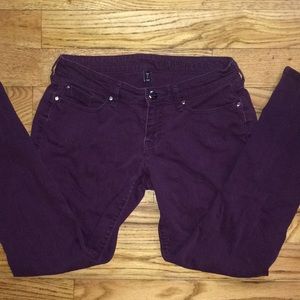 💥PRICE DROP💥 GAP skinny jeans, vineyard, size 6